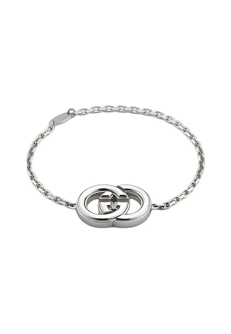 Gucci Unisex Bracelet in Silver837162 I4601