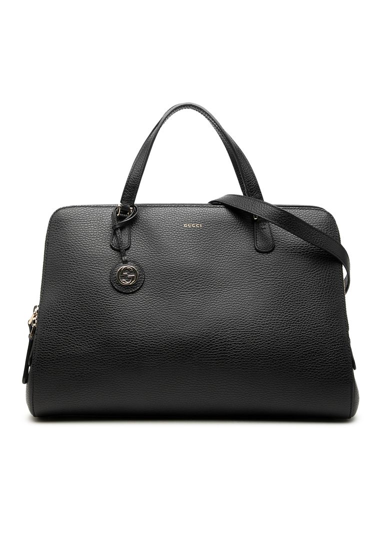Gucci Pre-Loved Gucci Dollar Calfskin Lady Satchel