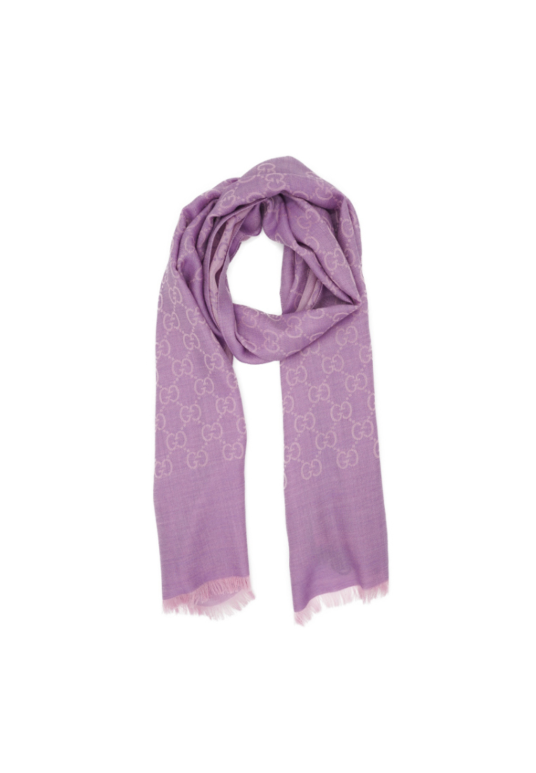 Gucci Women'S Scarf In Purple 165904 3G646