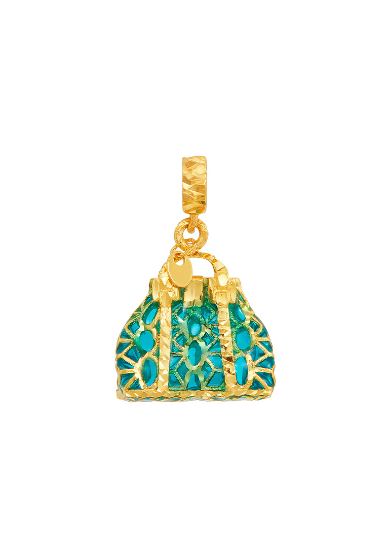 HABIB HABIB Oro Italia 916 Yellow Gold  Charm GCM91141023(GRN)