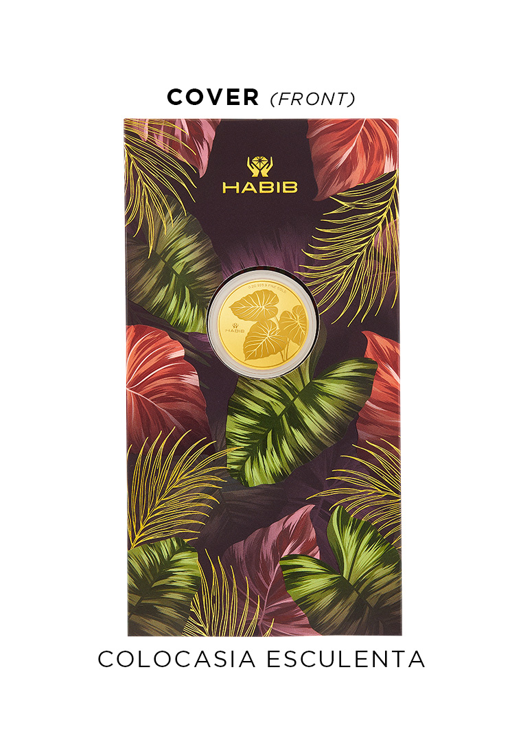 HABIB HABIB Tropical Plant Collection | 999.9 Gold Wafer Coin (0.20g)