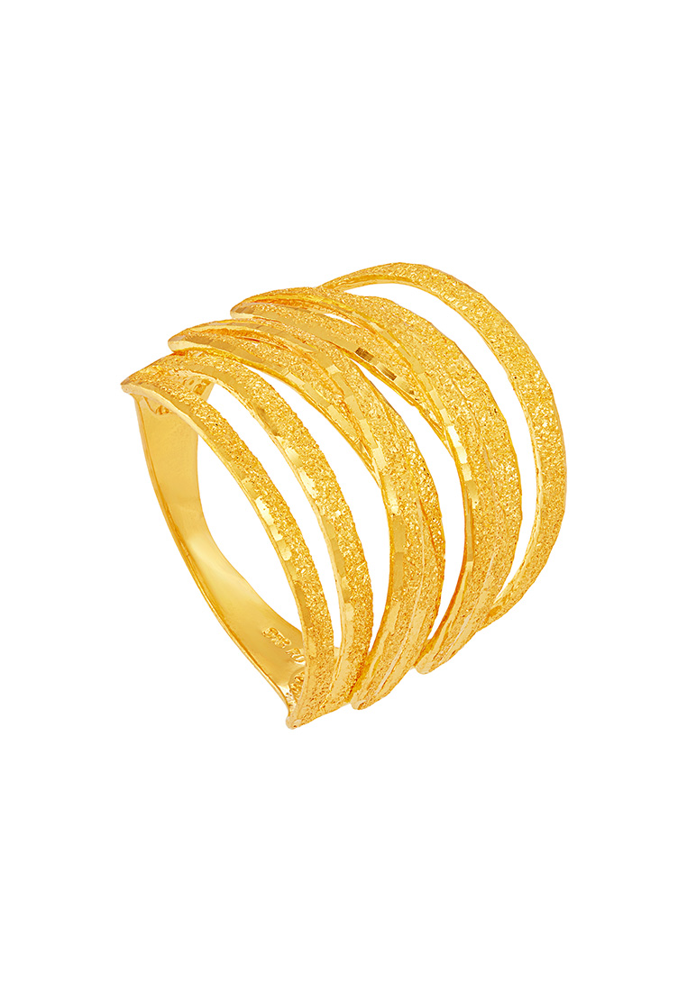 HABIB HABIB 916/22K Yellow Gold Ring CC00283151124(9Y)