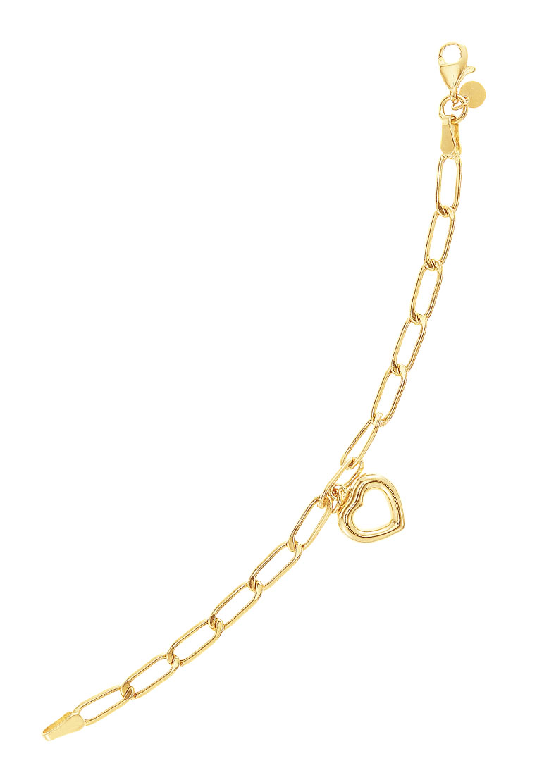 HABIB HABIB GRAFFETTA | Oro Italia 916 Yellow Gold Link Bracelet (for baby) GW37690321(BBY)