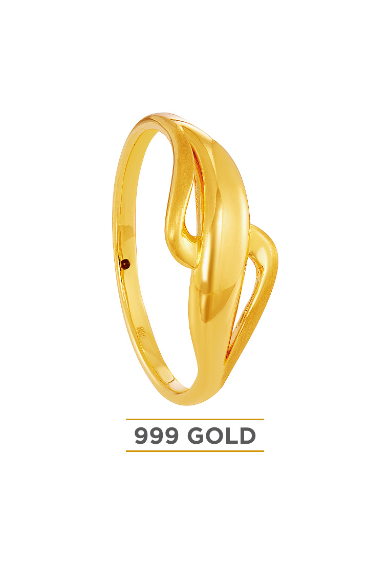 HABIB HABIB 999/24K Yellow Gold Ring 9200074Y