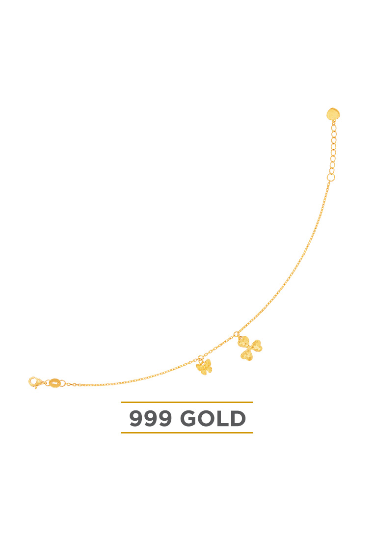 HABIB HABIB 999/24K Yellow Gold Bracelet WWGB2420524