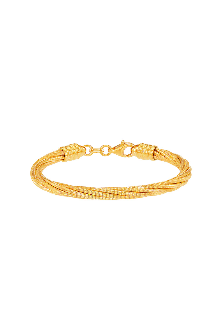 HABIB HABIB Oro Italia 916 Yellow Gold Bangle GB89531124(7)-BBY (for baby) (22K Gold)
