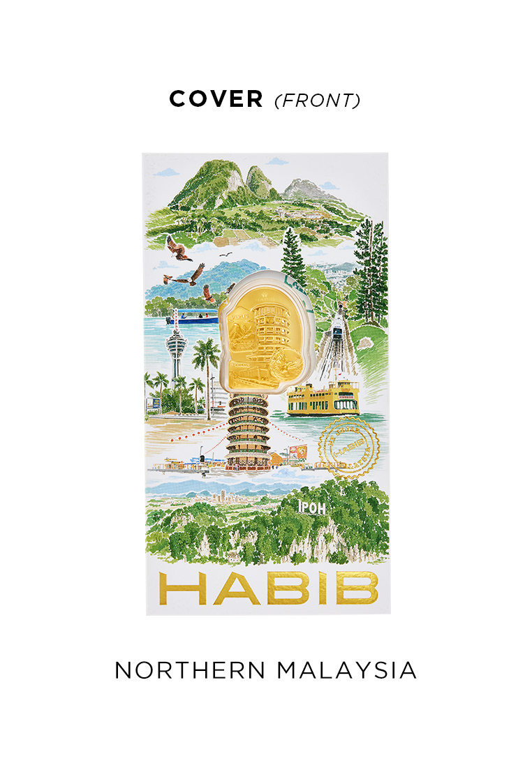 HABIB HABIB MY Jejak Collection (Northern Malaysia) | 999.9 Gold Wafer (0.20g)