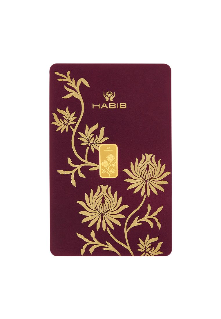 HABIB HABIB 1g 999.9 Gold Bar (Tekat)