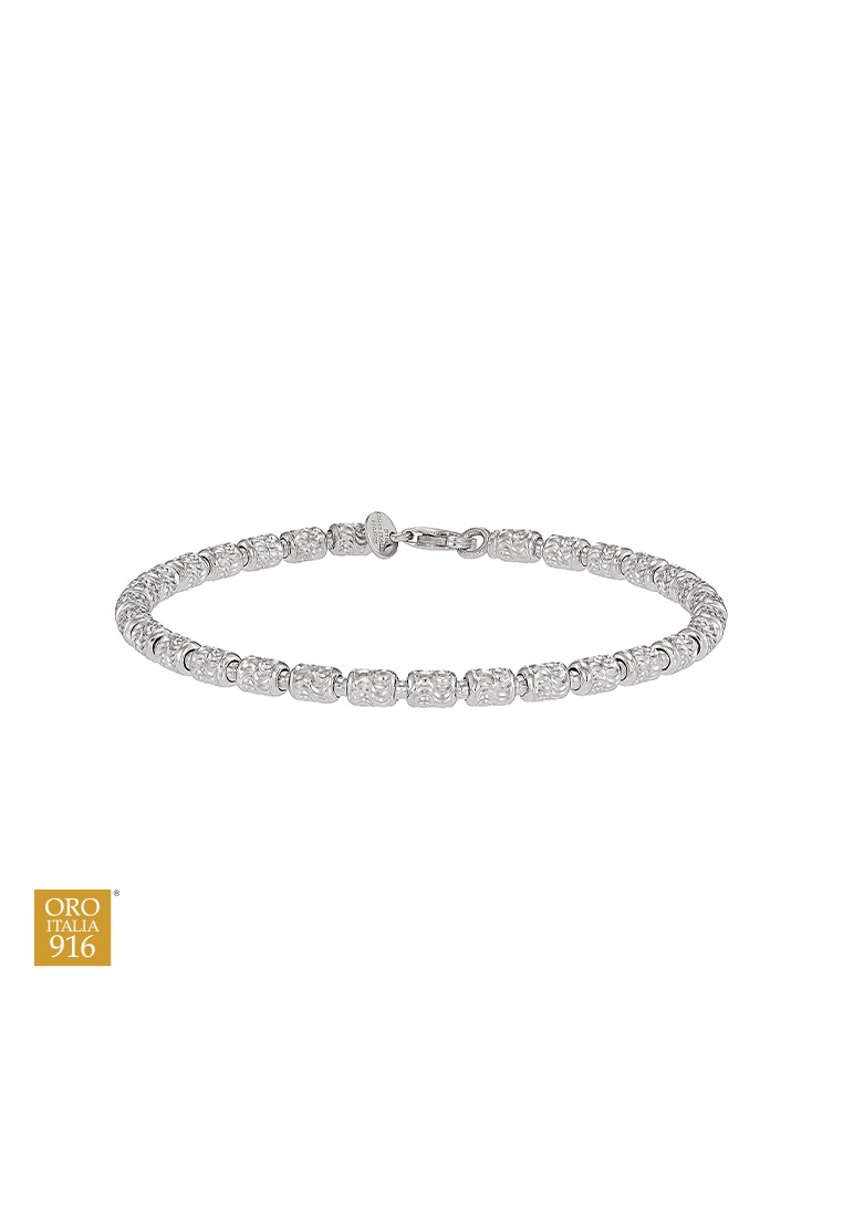 HABIB HABIB Oro Italia 916 White Gold Bracelet GW49571025(34W) (22K Gold)