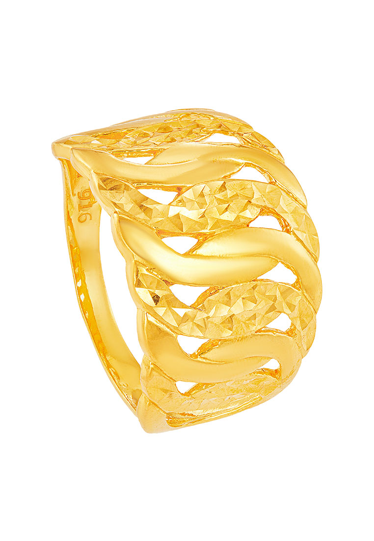 HABIB HABIB 916/22K Yellow Gold Ring AR80530724(15)