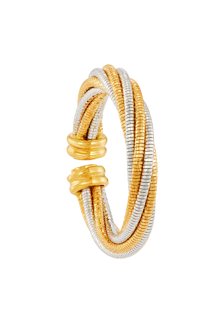HABIB HABIB CAVO | Oro Italia 916 Yellow and White Gold Ring GR57440325(7YW)-BI (22K Gold)