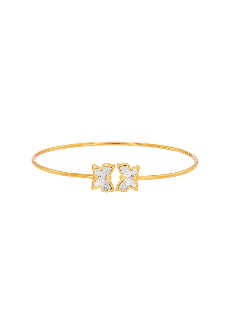 HABIB HABIB 925 Silver Bangle CJ-8-SCH13 DC ST(A)