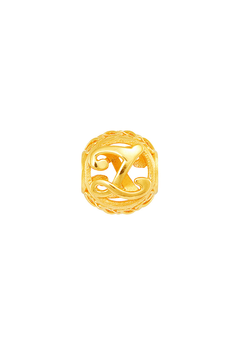 HABIB HABIB 916/22K Yellow Gold Alphabet Charm A01 3555P Q1023(Z)