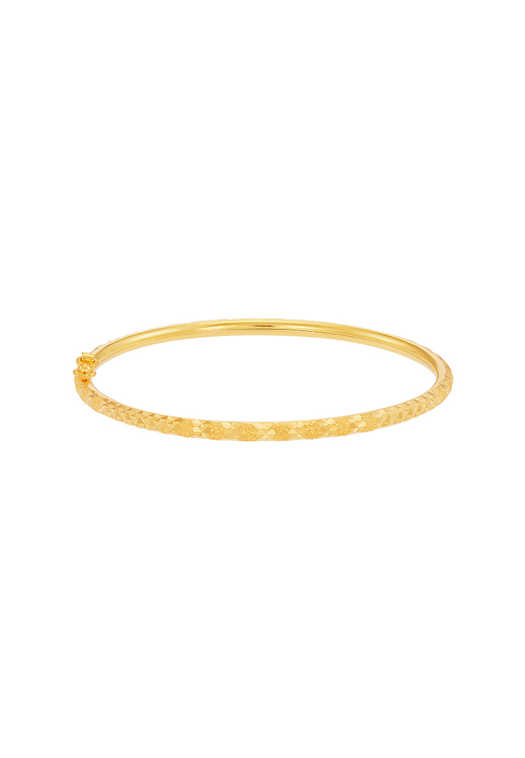 HABIB HABIB 916/22K Yellow Gold Bangle GELANG SEMINGGU