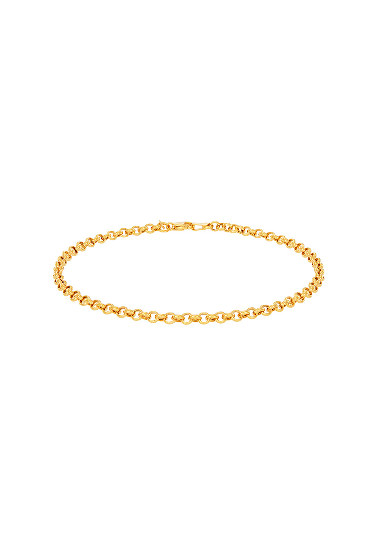 HABIB HABIB Oro Italia 916 Yellow Gold Anklet GA60291023 (22K Gold)
