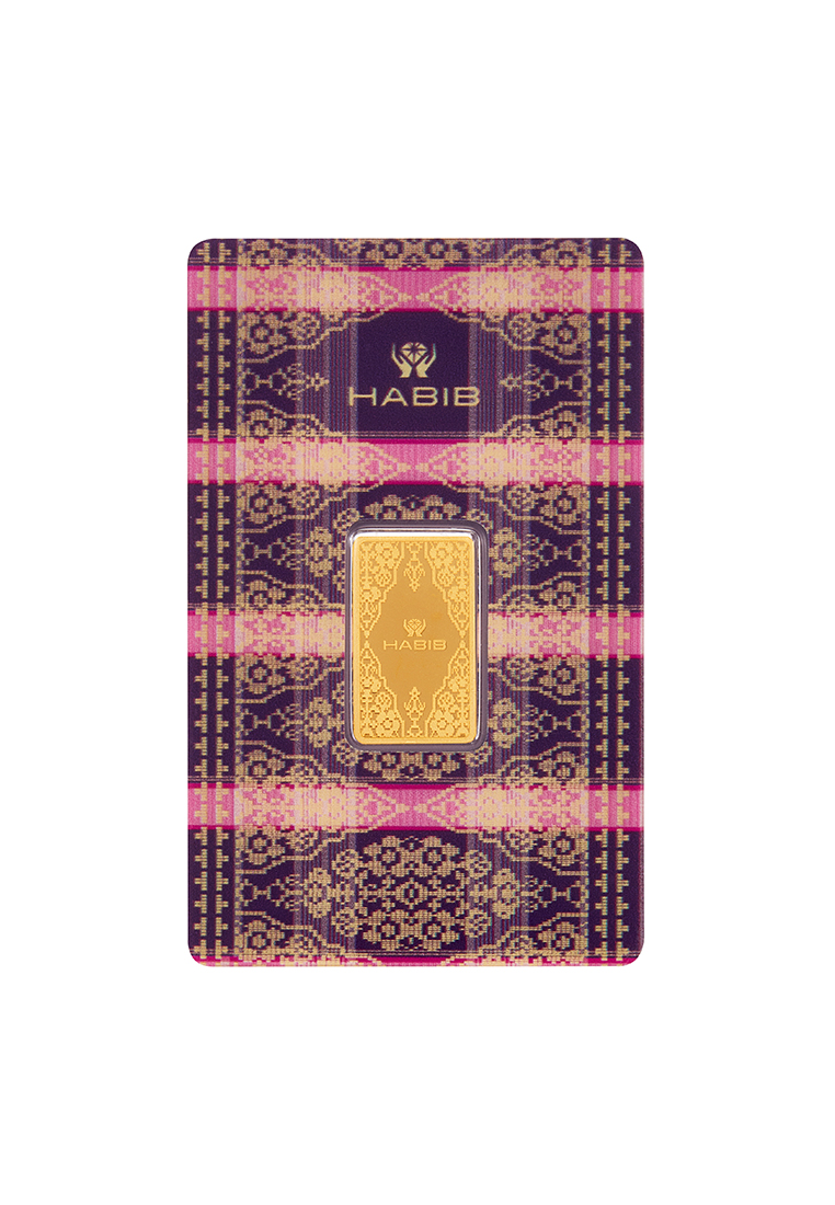 HABIB HABIB 5g 999.9 Gold Bar Songket Collection