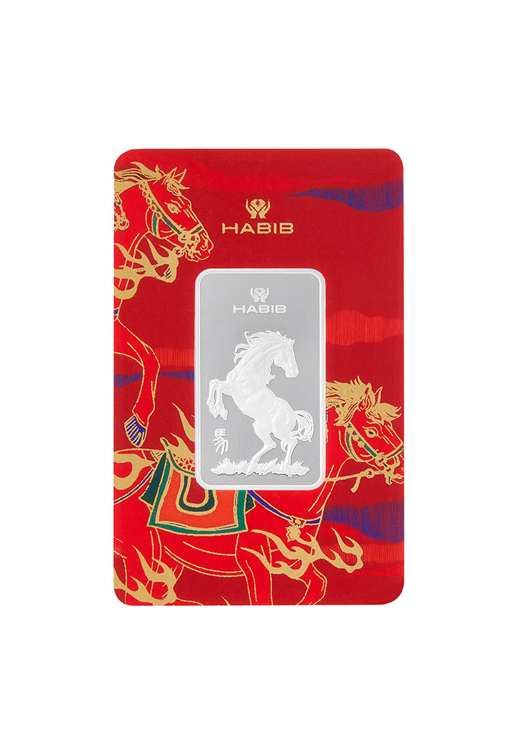 HABIB HABIB 1oz 999.0 Silver Bar (Fiery Fortune)