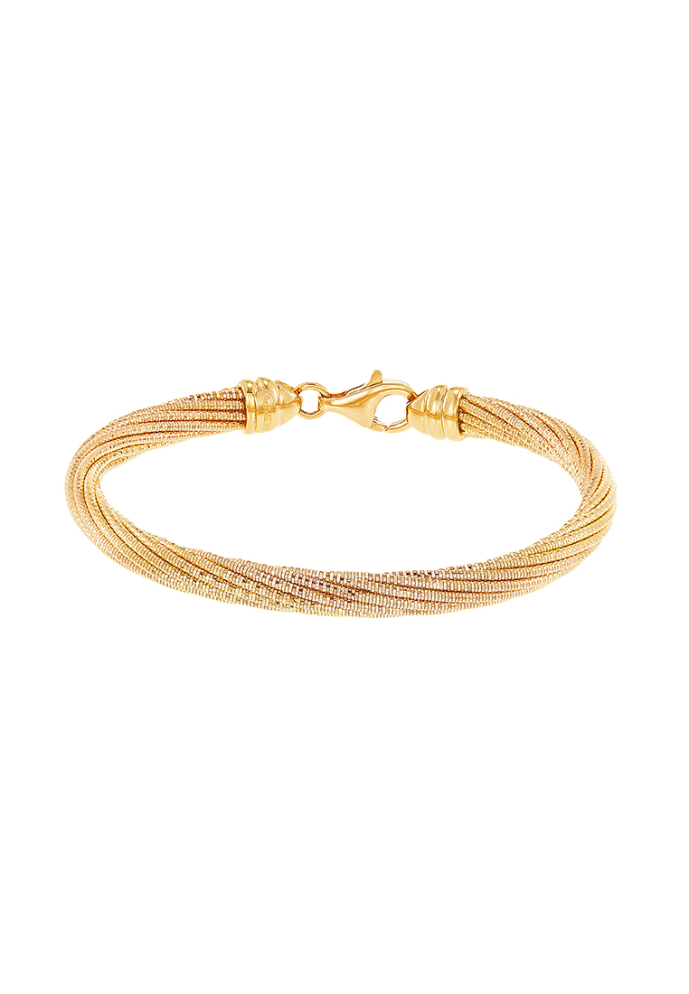 HABIB HABIB Oro Italia 916 Cavo Rose and Yellow Gold Bangle GB8528(R)-BI (22K Gold)