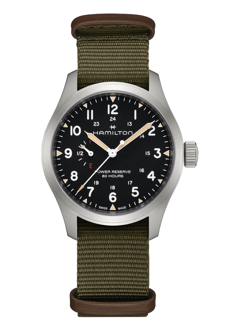 Hamilton Hamilton Khaki Field Mechanical Power Reserve Indicator Men's (40mm) H69509930
