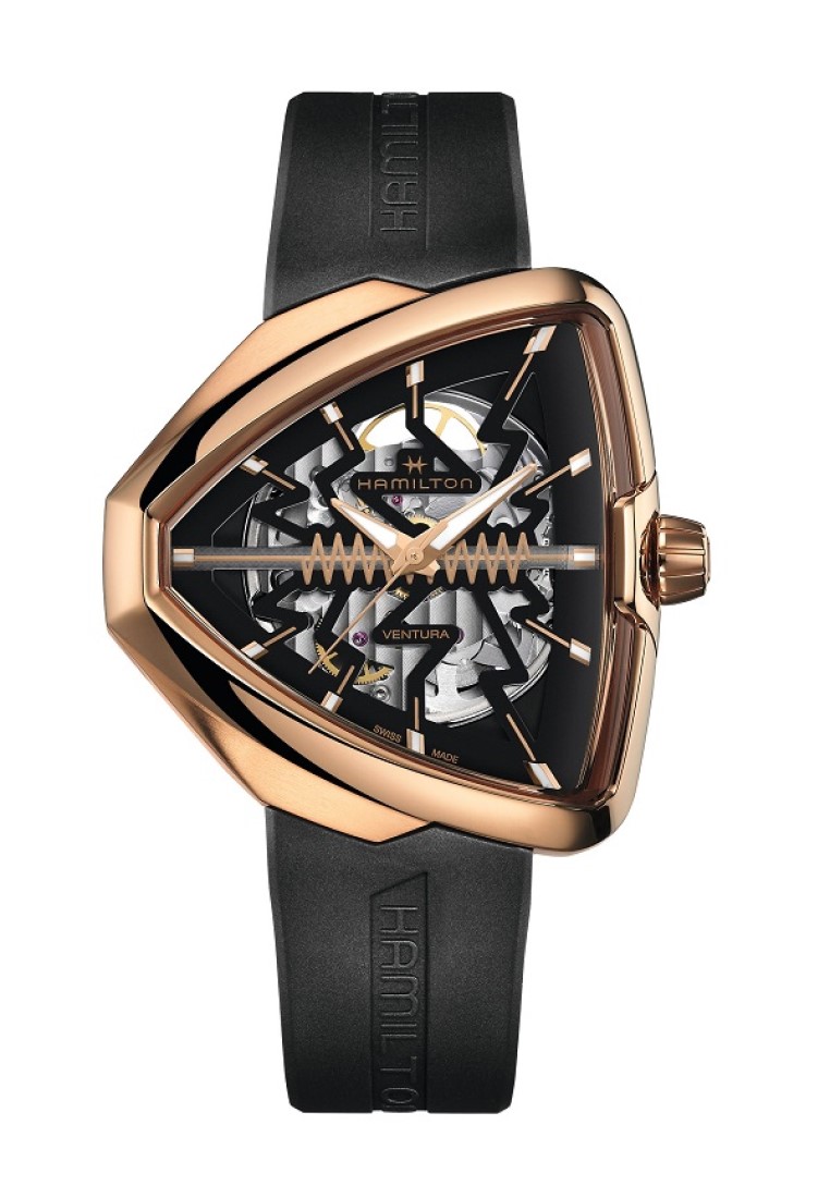 Hamilton Hamilton Ventura Elvis80 Skeleton Automatic Men's  H24525331