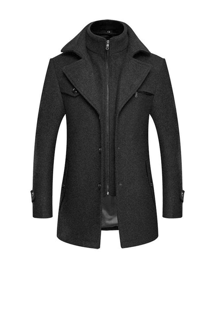 HAPPY FRIDAYS Slim Casual Wooled Jacket 912