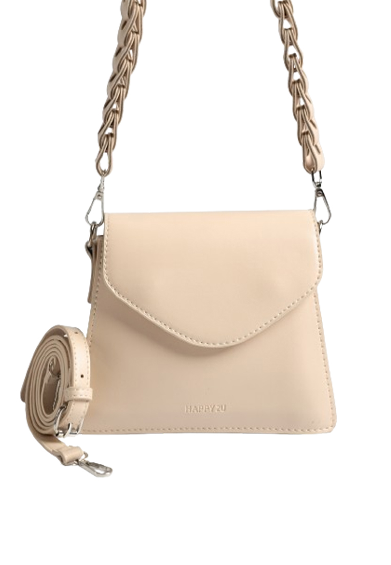 Happy2U Nelly Chain Structured Bag