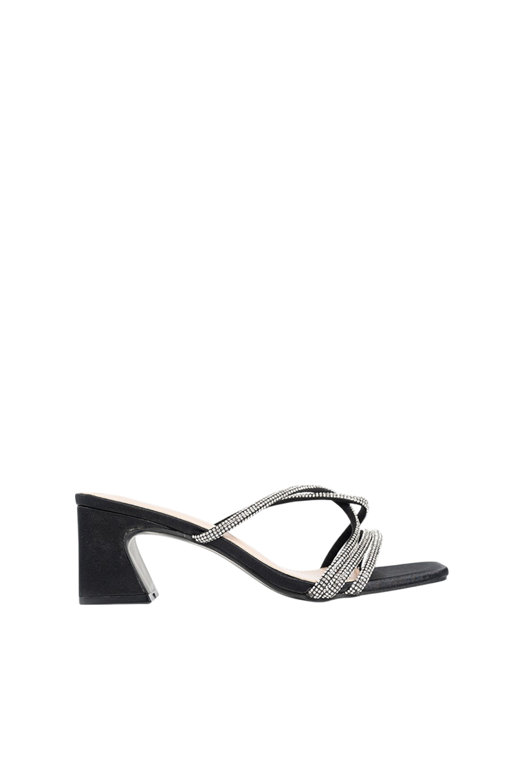 Happy2U Piper Satin Block Heels
