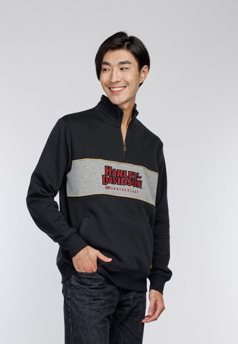 Harley-Davidson 120th Anniversary 1/4 Zip Pullover