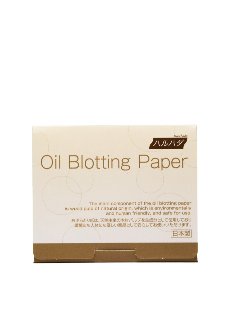 Haruhada Haruhada Oil Blotting Paper (Wood Pulp) (100 Sheets)