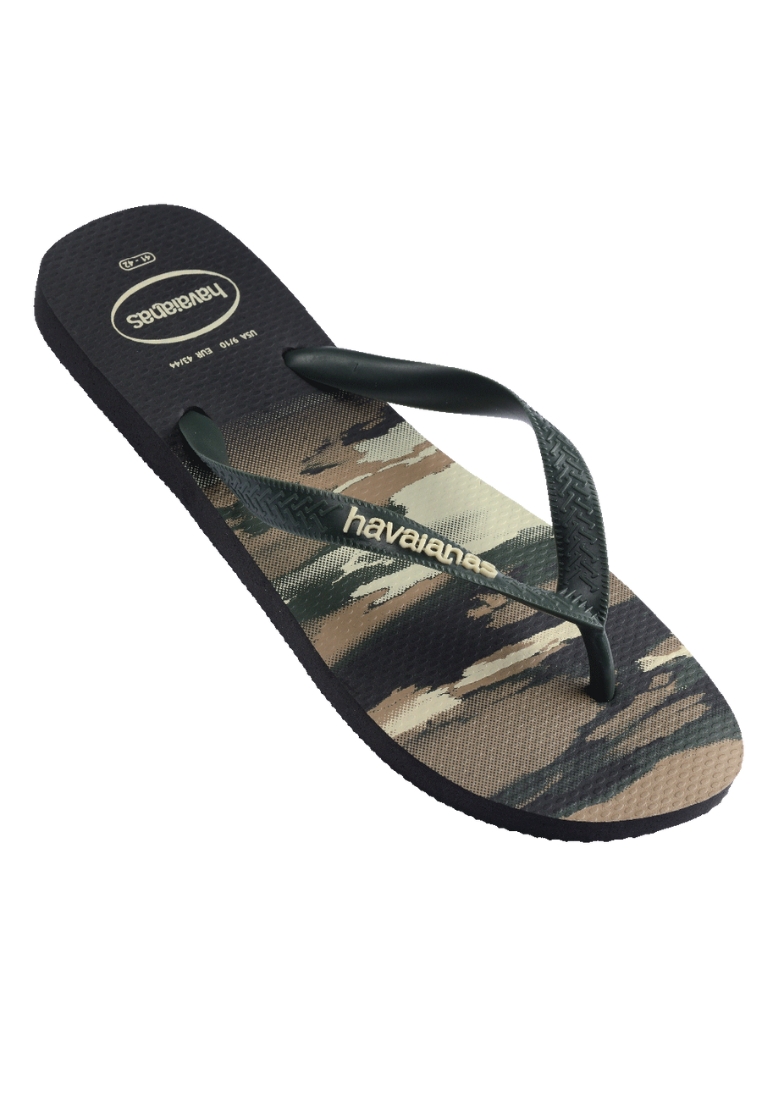Havaianas Havaianas Men Top Camu Flip Flops - Olive Green