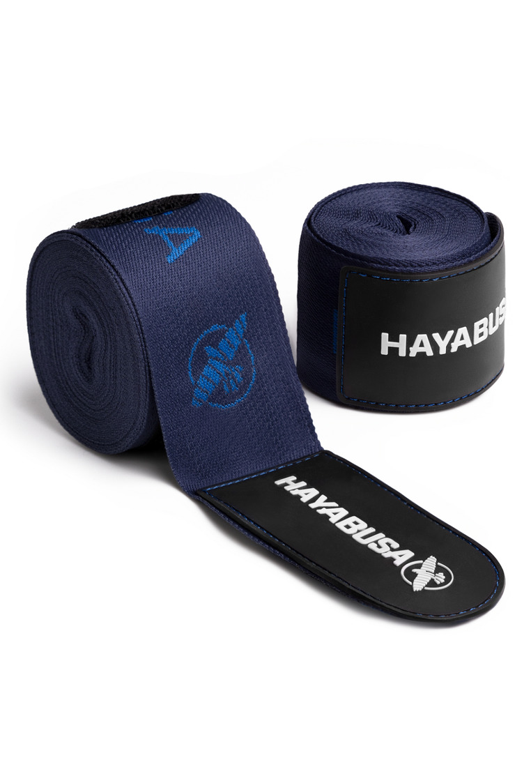 Hayabusa Hayabusa - Blue Deluxe Hand Wraps for Muay Thai/Boxing - 4.5meters