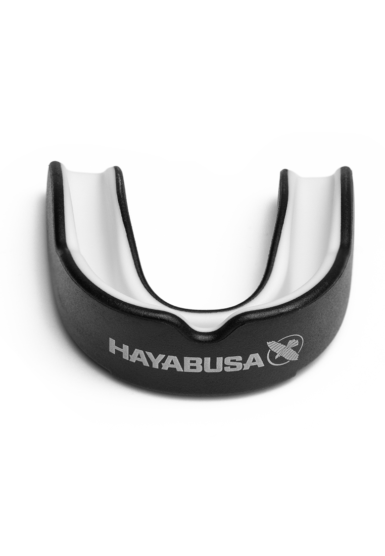Hayabusa Hayabusa Combat Youth Mouth Guard (for kids) - Black/White