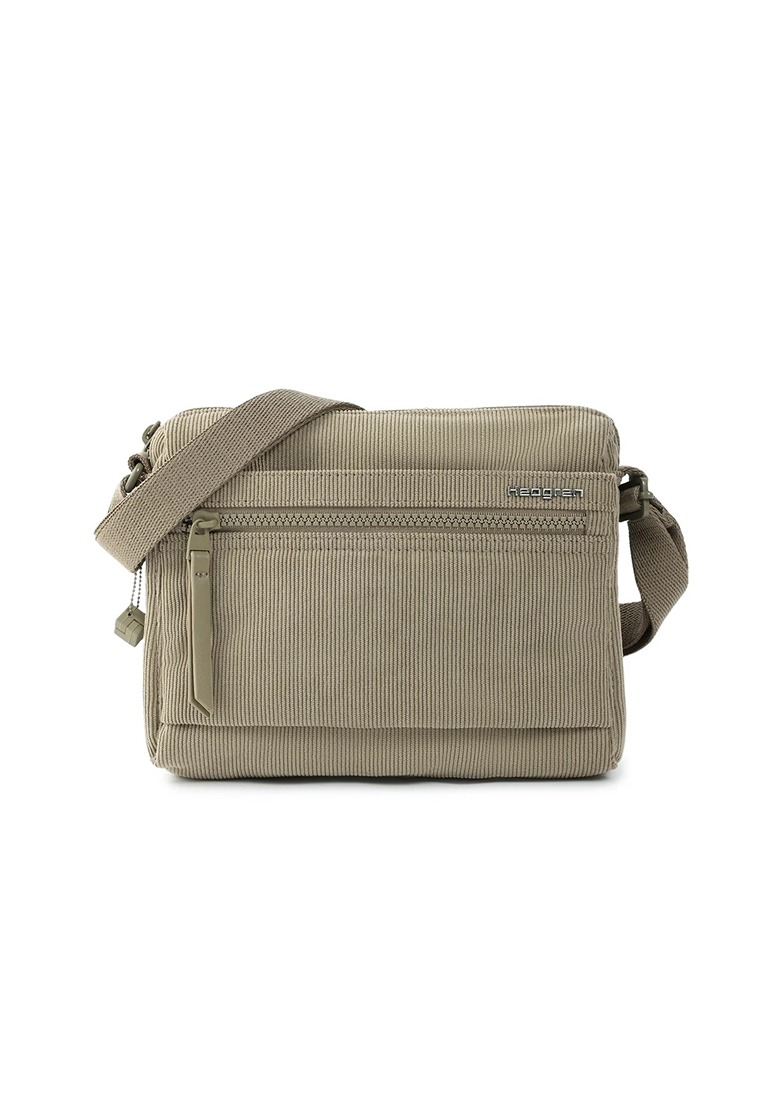 Hedgren Hedgren Eye Slim Bag + RFID Corduroy String Beige