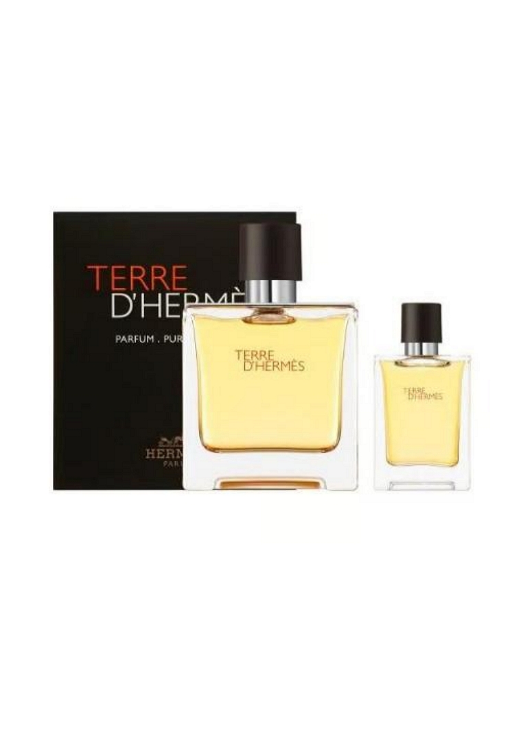 Hermès HERMES Men's Terre d' Gift Set Fragrances 75ml + 12.5ml