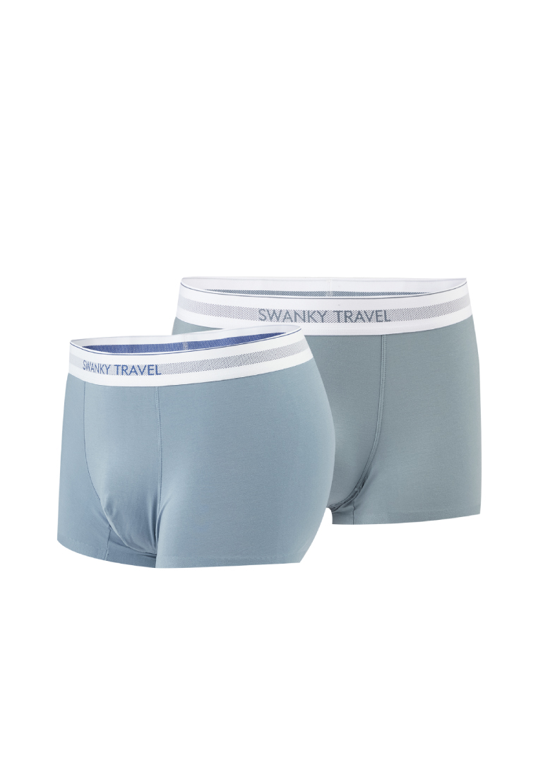 HLA Elastic Breathable Comfortable Boxer Underwear Men (2pcs)