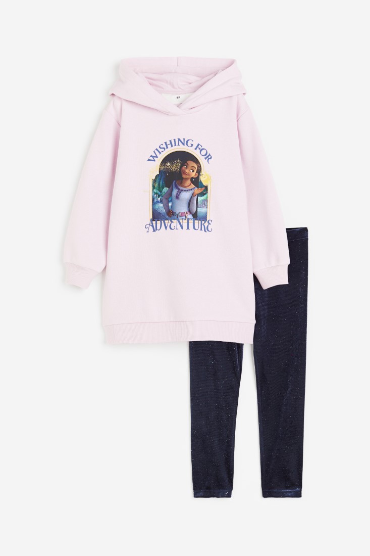 H&M Wish Disney 2-piece printed set