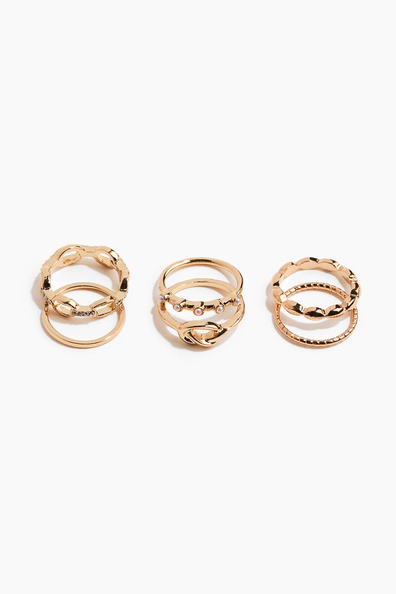 H&M 6-pack rings