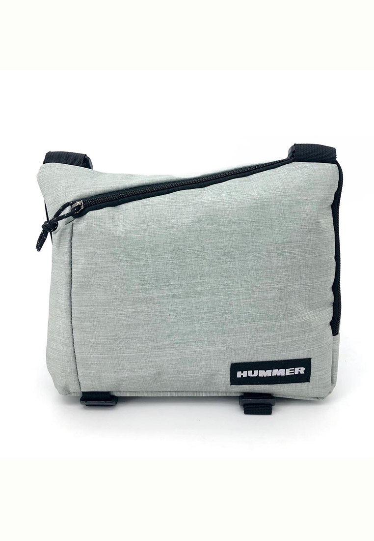 Hummer HUMMER 30CM H SLING BAG - Light Grey