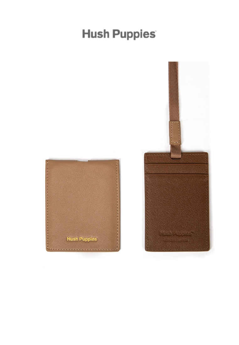 Hush Puppies Men's Wallet COOKIE NAME TAG HOLDER