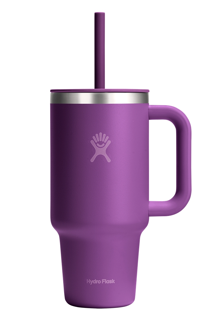 Hydro Flask Hydro Flask Stainless Steel Travel Tumbler Beachplum Purple - 32oz