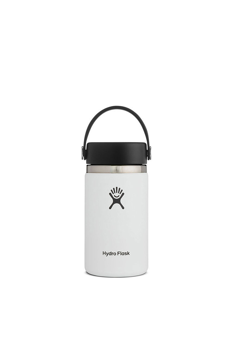 Hydro Flask Hydro Flask Wide Mouth 2.0 Insulated Stainless Steel Drinking Water Bottle - 12OZ White