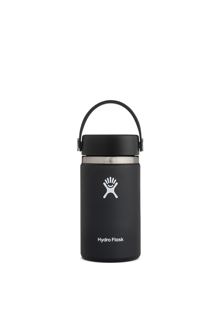 Hydro Flask Hydro Flask Wide Mouth 2.0 Insulated Stainless Steel Drinking Water Bottle - 12OZ Black