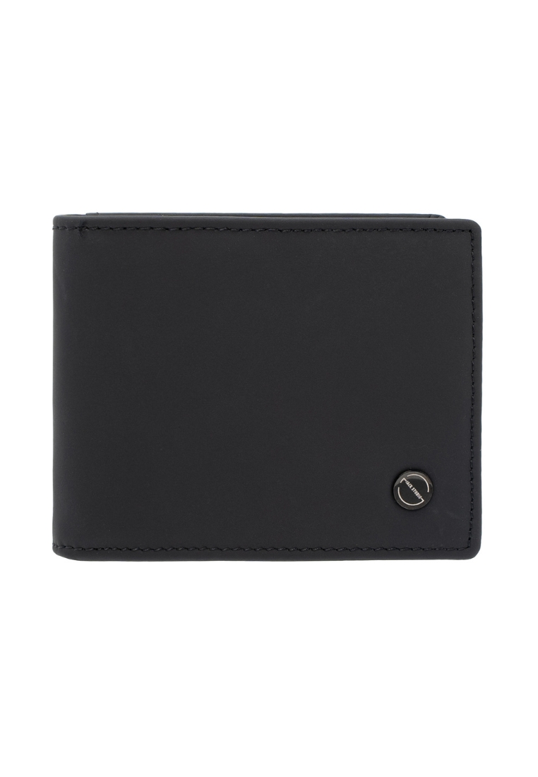 Jack Studio Men's Grain Leather Flip ID Coin Bifold Wallet JWC 20158