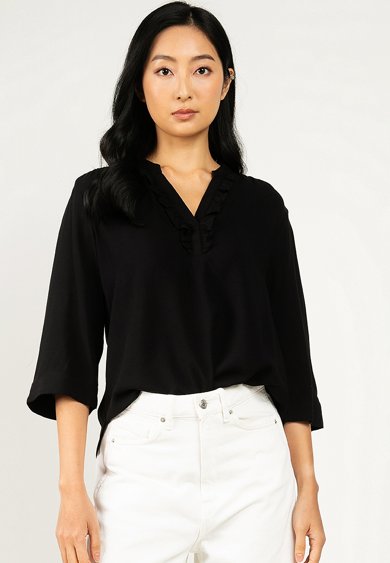 JACQUELINE DE YONG Life 3/4 Top