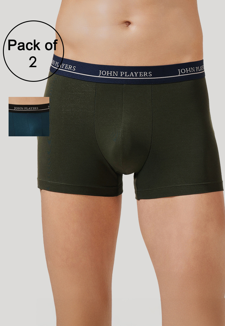 John Players Pack of 2 John Players Trunks - Cotton