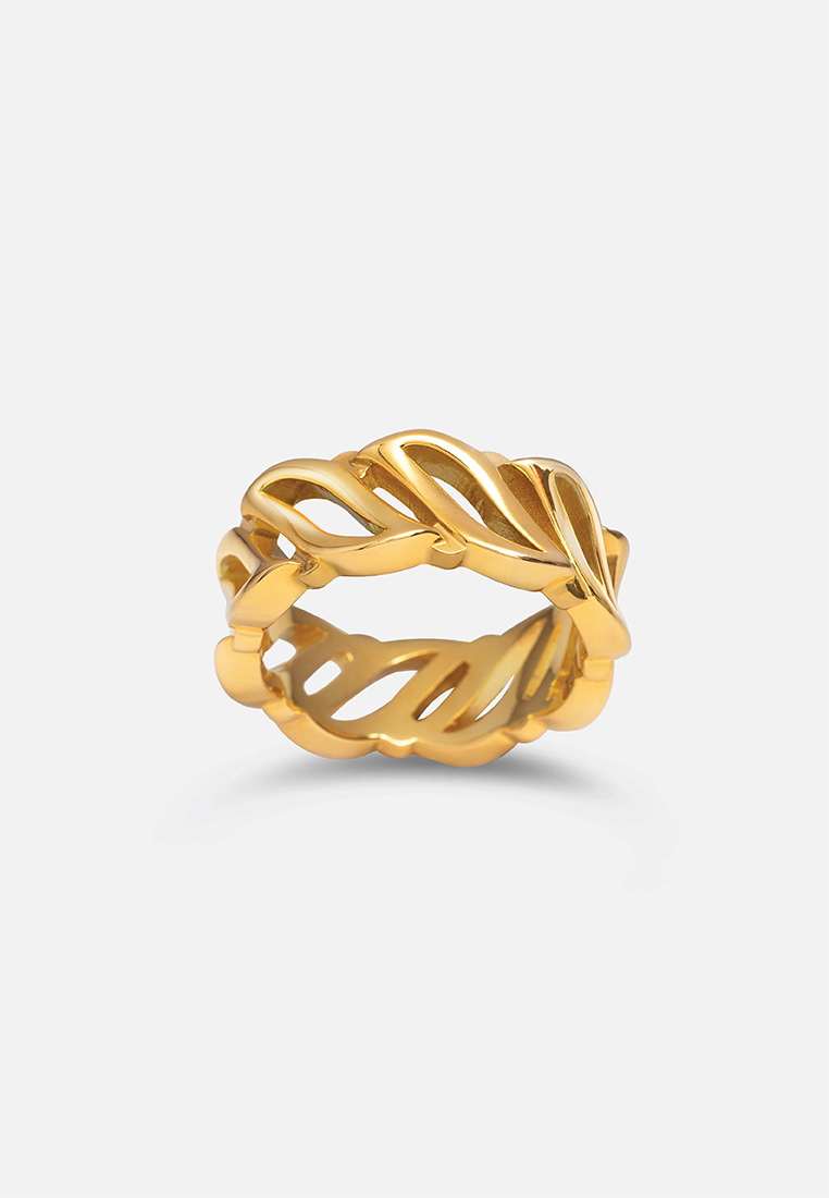 Kaimirra Mermaid Snatched Ring (18K Gold Plated)