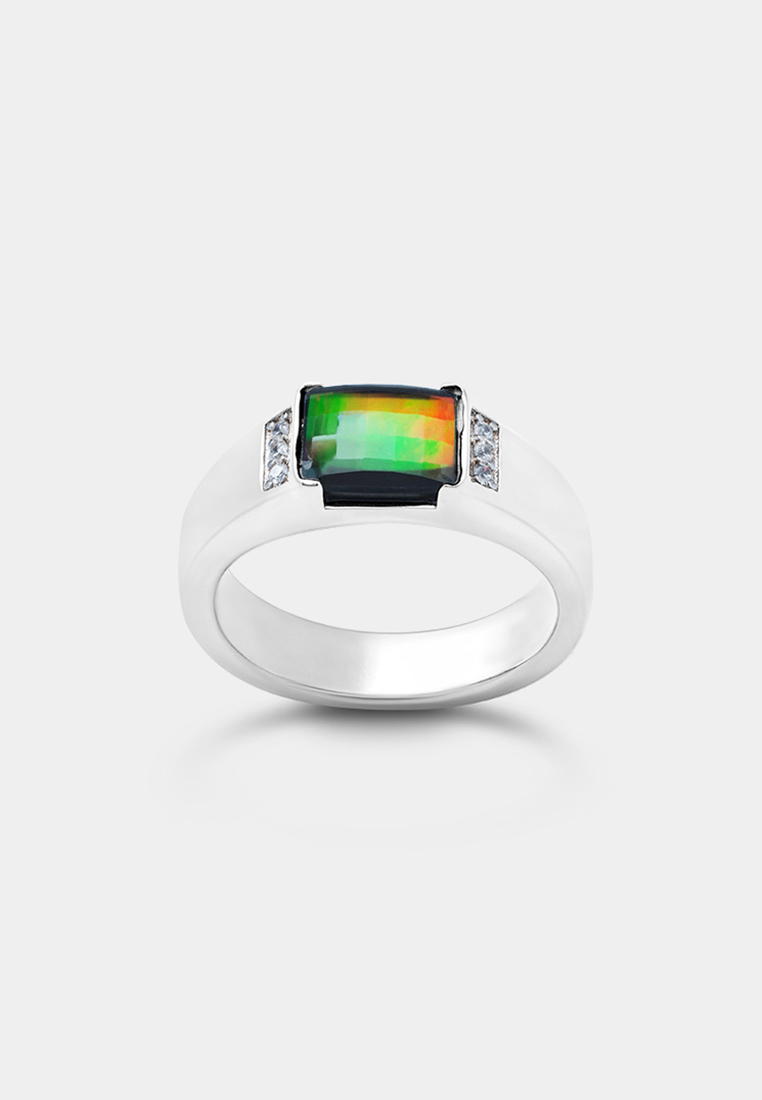 Kaimirra Diem Bezel Ammolite Band