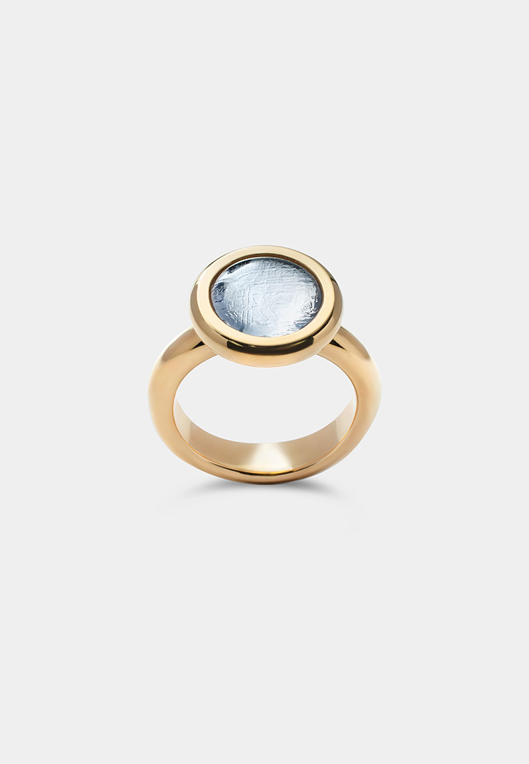 Kaimirra Sleek Classic Muonionalusta Bezel Ring