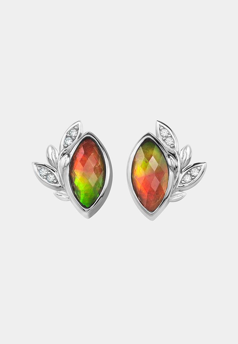 Kaimirra Vida Ammolite Stud Earrings 046