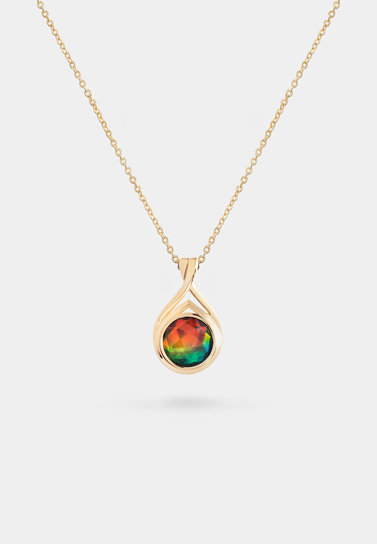 Kaimirra Everglow Unity Ammolite Pendant